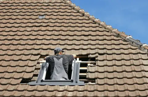 Pose de velux - Brénod